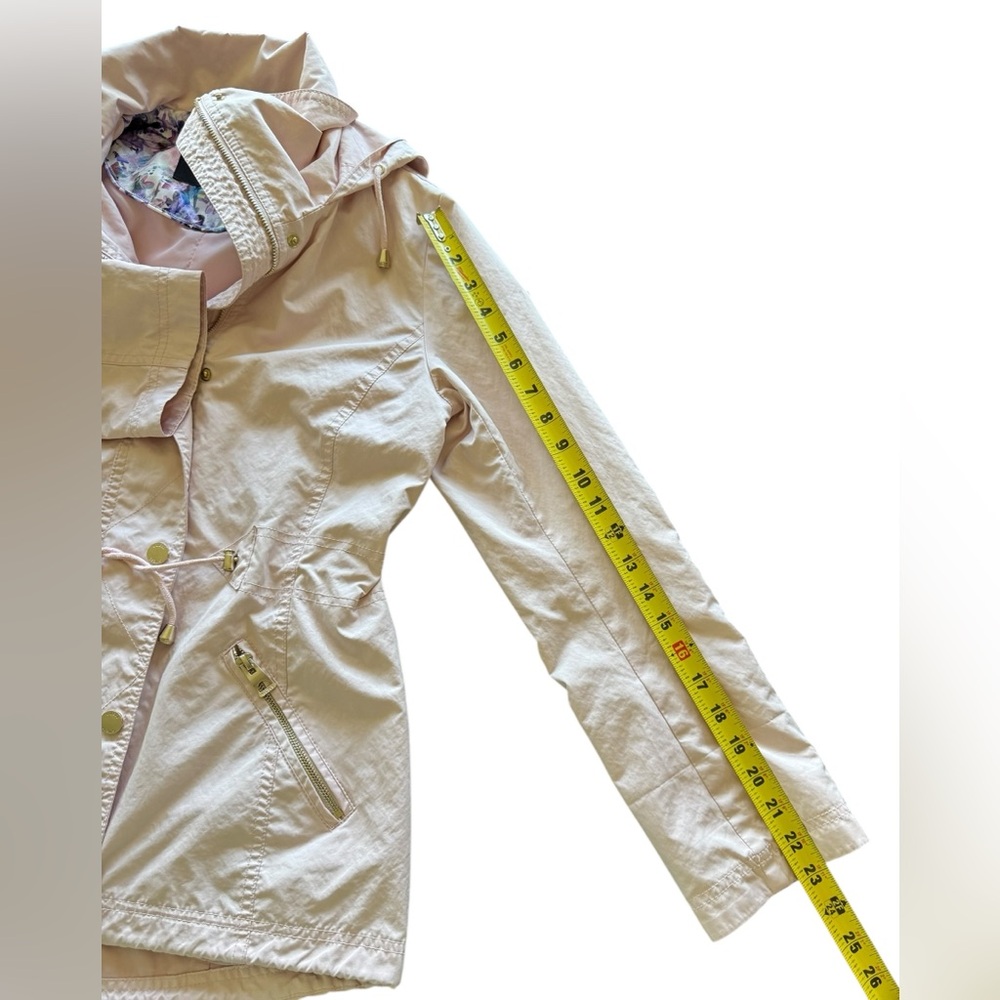 Guess Jacket Utility Anorak Rain Coat Pink Women’s Small - Picture 11 of 16